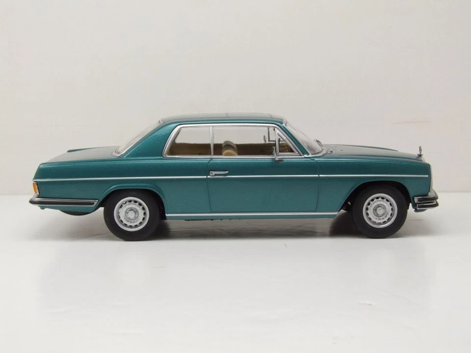 Mercedes 280 C /8 Strichacht Coupé W114 1969 Turchese Modellino 1:18 KK Scala - Immagine 4 di 4