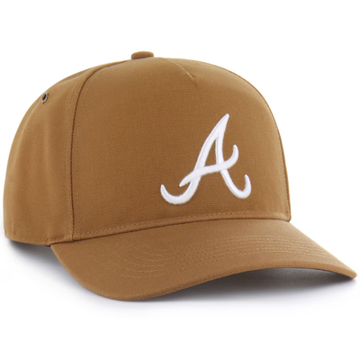 ア アラララァアアア！キャップ Atlanta Braves Carhartt x '47 Hitch Adjustable Snapback Hat Cap