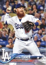 2018 Topps #599 Justin Turner - BB