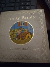Andy Pandy Plays Lions and Tigers (Little Books) vintange Book