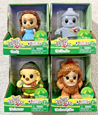 イマン　サボン THE WIZARD OF OZ OOSHIES SET OF 4 DOROTHY TIN MAN COWARDLY LION