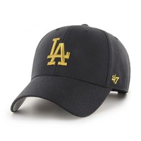 '47 Brand Mlb Los Angeles Dodgers Metallic Snap Cap '47 Mvp Basecap Kappe Logo