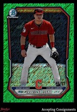 2026 Bowman Chrome Green Shimmer Refractor Travis Bazzana ROOKIE 46/99 Guardians