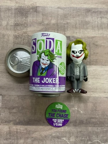 Funko Soda: DC The Joker Bank Robber Chase Vinyl Figure LE 3000 pcs -CN K1