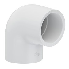 3/4" PVC Sch 40 Pressure 90-Deg Socket Ends Elbow Fitting (24-Pack) MADE IN USA