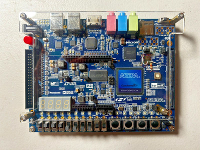 Terasic Cyclone V GX Starter Kit C5G Altera FPGA Dev Board 5CGXFC5C6 + Adapter