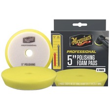 Meguiar's Professional 5" Polishing Foam Pads 2-Pack