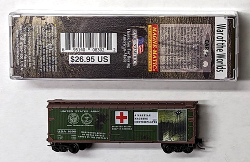MTL Micro-Trains 03900273 Guerra de los Mundos EE. UU. 1899 40 pies vagón de carga | Zustand: New