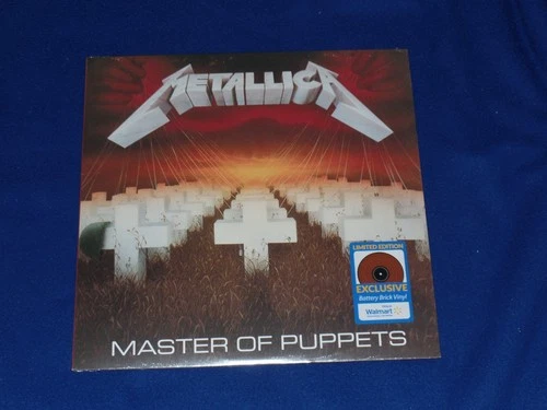Metallica - Master of Puppets - Battery Brick Vinyl LP - Walmart Exclusive!  New