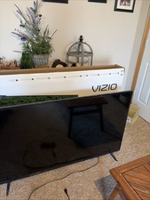 vizio 55 Inch 4k LED TV WITH BOX. d55u-d1 Tv 4k Great Condition Black