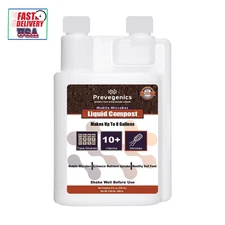 Liquid Compost | (8 fl. oz.) | Worm Tea with Trace Minerals, 8 oz. 