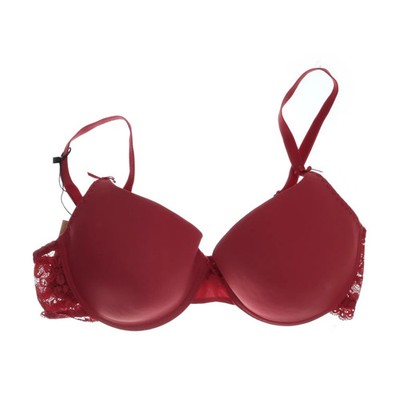 Nuance, BH, Größe: 80C, Rot, Elasthan/Polyamid, Einfarbig, Spitze, Damen #E19