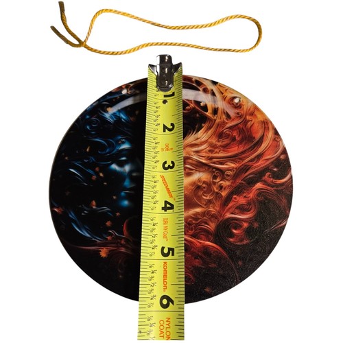 Atrapasol Sol y Luna Plástico Decorativo Decoración Ventana Hombre Mujer Luz Oscura 6" - Imagen 4 de 5