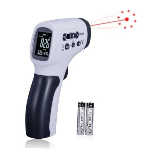 Gray Infrared Thermometer Gun for Meat - Model 12345 - Gray