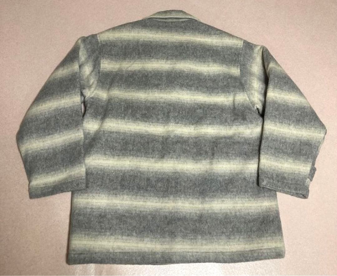 PRACT STUDIO CPO Wool Jacket Ombré Gradient Vinta… - image 4