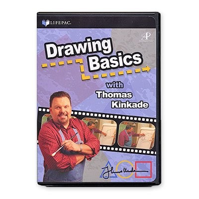 LIFEPAC ELECTIVE DRAWING BASICS By Thomas Kinkade And Lifepac **BRAND NEW**