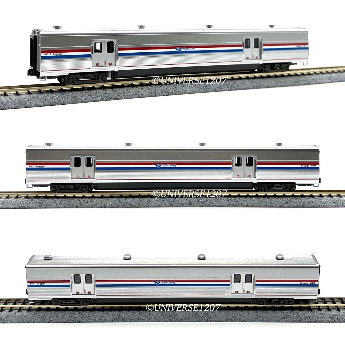 N Scale Kato 10-1789 Amtrak Superliner Phase VI 6-Car Set N Scale Kato 10-1789 Amtrak Superliner Phase VI 6-Car Set