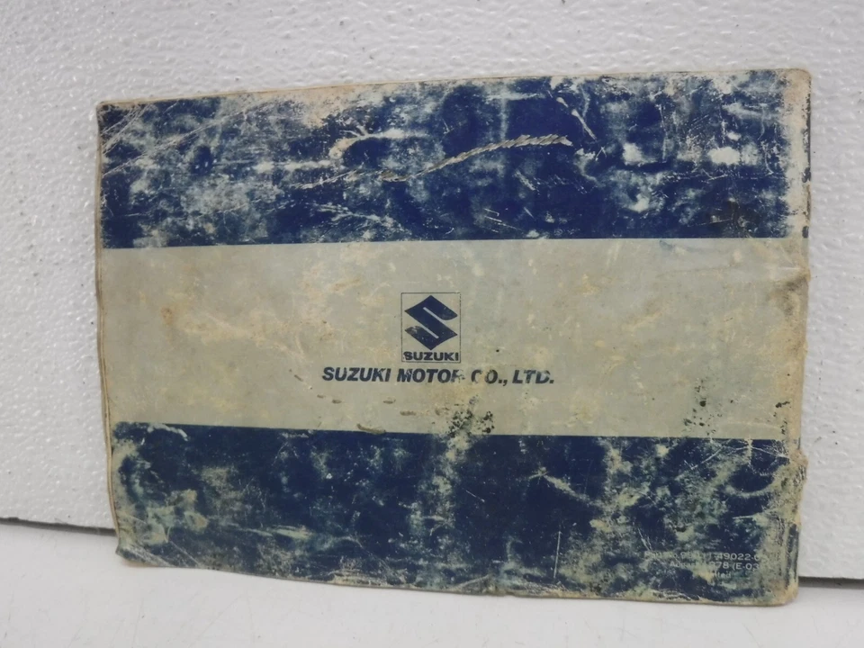 ОРИГИНАЛЬНЫЙ OEM Suzuki 1978 модель GS1000 1000E - руководство пользователя 99011-49022-03A - Изображение 4 из 4