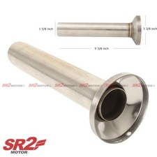 Universal 3.5 Stainless Chrome Coated Exhaust Muffler Silencer Removable Universal 3.5 Stainless Chrome Coated Exhaust Muffler Silencer Removable