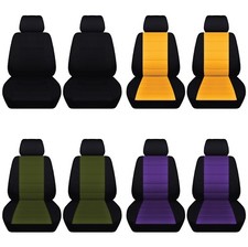 Car Seat Covers Fits 2011-2014 Ford Mustang Two Tone Car Seat Covers Car Seat Covers Fits 2011-2014 Ford Mustang Two Tone Car Seat Covers