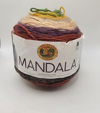 Lion Brand Mandala Yarn 5.35oz Acrylic Light 3 NEW