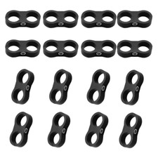 16Pcs AN10 Hose Separator Clamp Fitting Connector 10AN Oil Fuel Hose Line AU