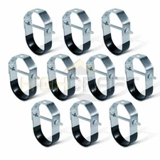 Highcraft Clevis Hanger, Light Duty Plastic Coated Steel (10 Pack)