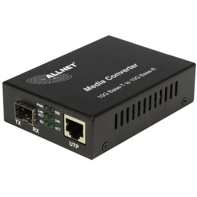 Z ALLNET Medienkonverter 10GBASE-T auf 10GBASE-SX/LX Single-/Multimode SFP+ Mini