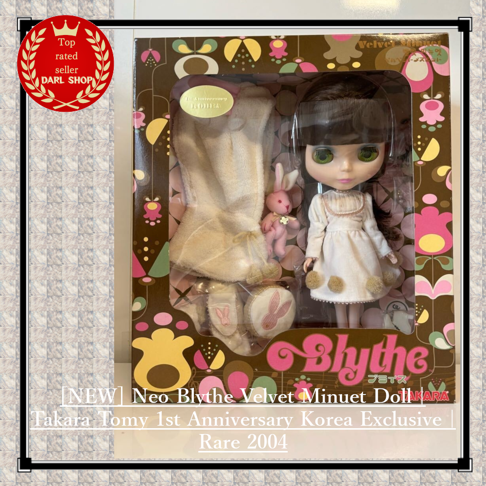 Neo Blythe Velvet Minuet Doll Takara Tomy 1st Anniversary Korea Fast Shipping