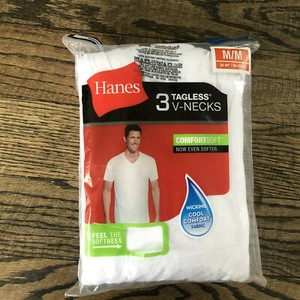 Hanes Comfort Soft Tagless V-Neck T 