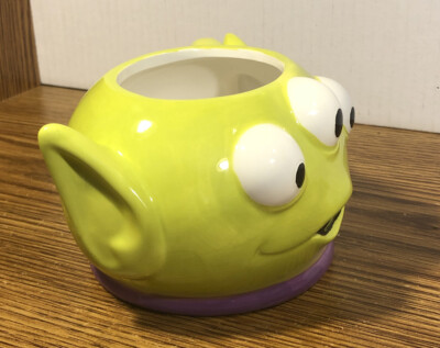 TOY STORY ALIEN JUMBO 3D COFFEE TEA MUG CUP Ceramic Sculpted NEW