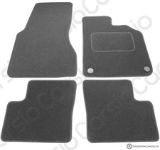 Tailored Car Floor Mats For Smart Forfour 2015+ Onwards Black Carpet