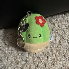 Micro Squishable Cactus Mini 4” Stuffed Plush Keychain