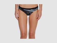  75 Nike Women Geo Aftershock Stretch Bikini Bottom Sporty Beach Swimwear Size L