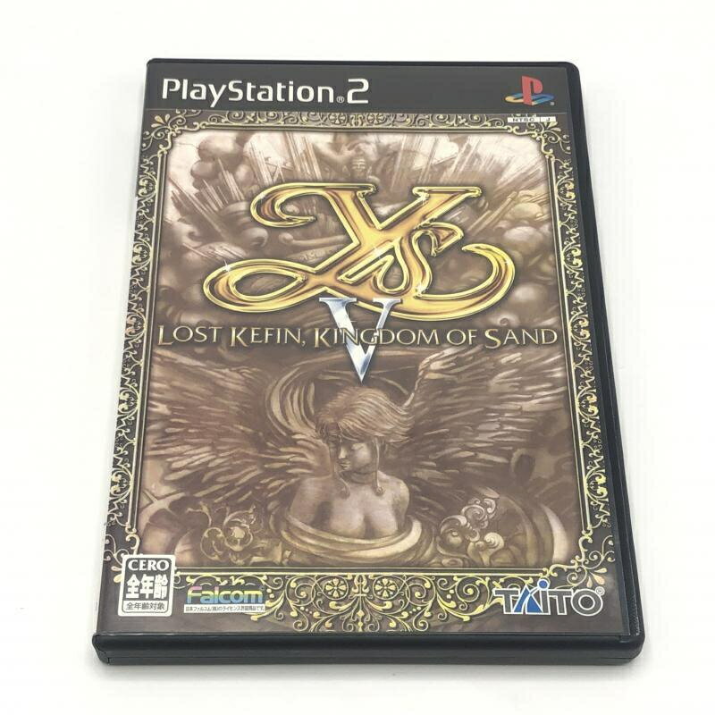 Ys V 5 Lost Kefin Kingdom of Sand PS2 Japan Import Free shipping 
