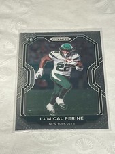 La’Mical Perine Rookie Card RC 2020 Panini Prizm #357 Base Jets Football NFL