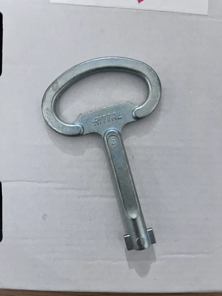 2x Rittal Key Double Bit Cabinet Key