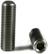 Stainless Metric Socket Set Screw -6mm x1.0x20mm QTY 100