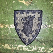 US ARMY PATCH OLIVE sehr selten, bestickt f&uuml;r die Kampf bzw. Arbeitsuniform.
