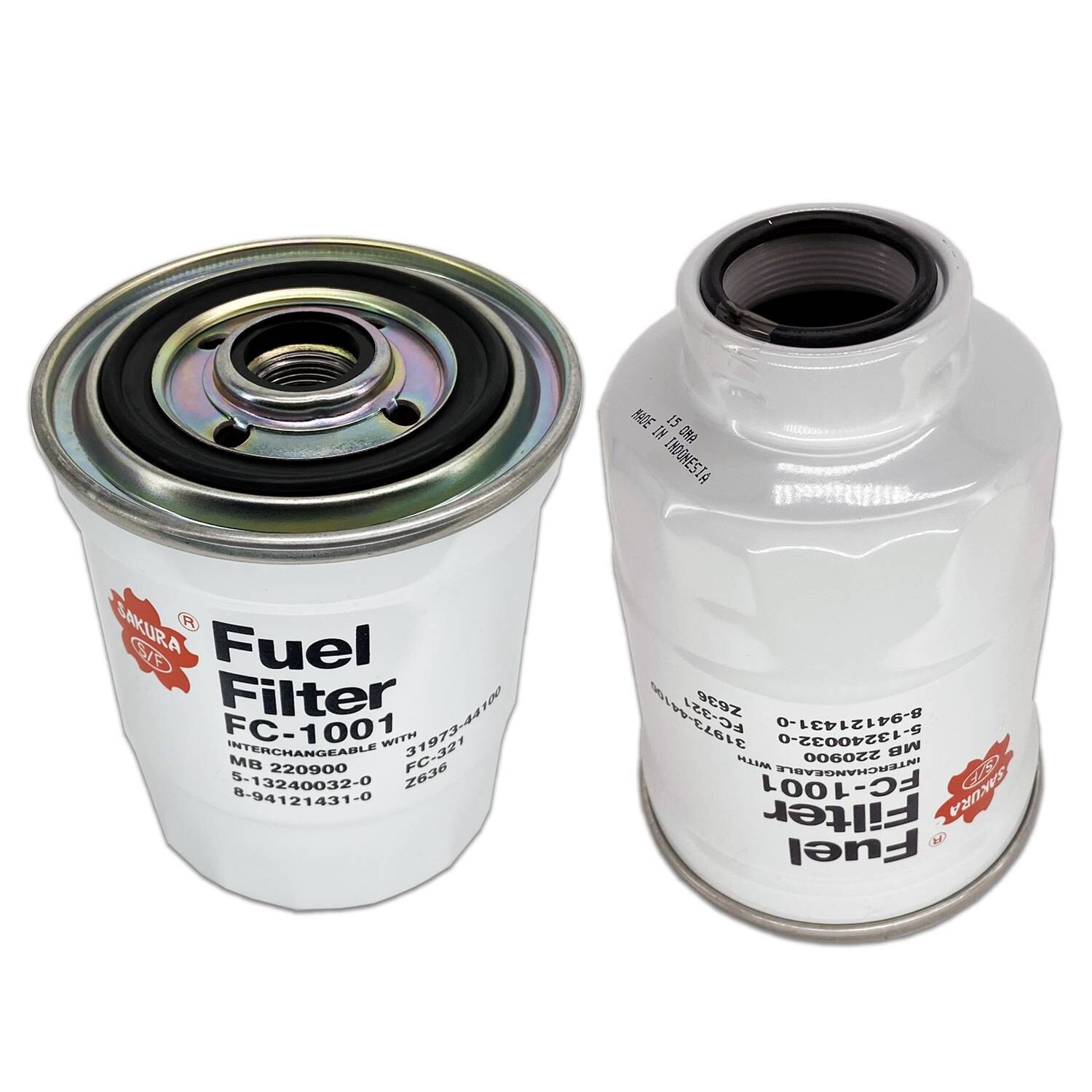 SAKURA FC1001 Cross reference fuel filters