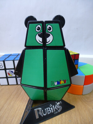 RUBIK'S JUNIOR 3x2x1 CUBE TEDDY BEAR CHILDREN'S PUZZLE GAME TOY HASBRO