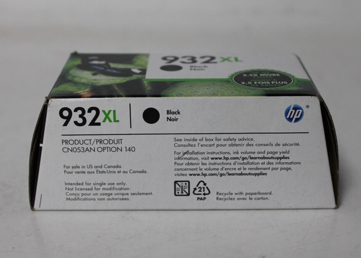 CN053AN (932XL) - Cartouche jet d'encre HP compatible noire (1 000 pages) main image 1