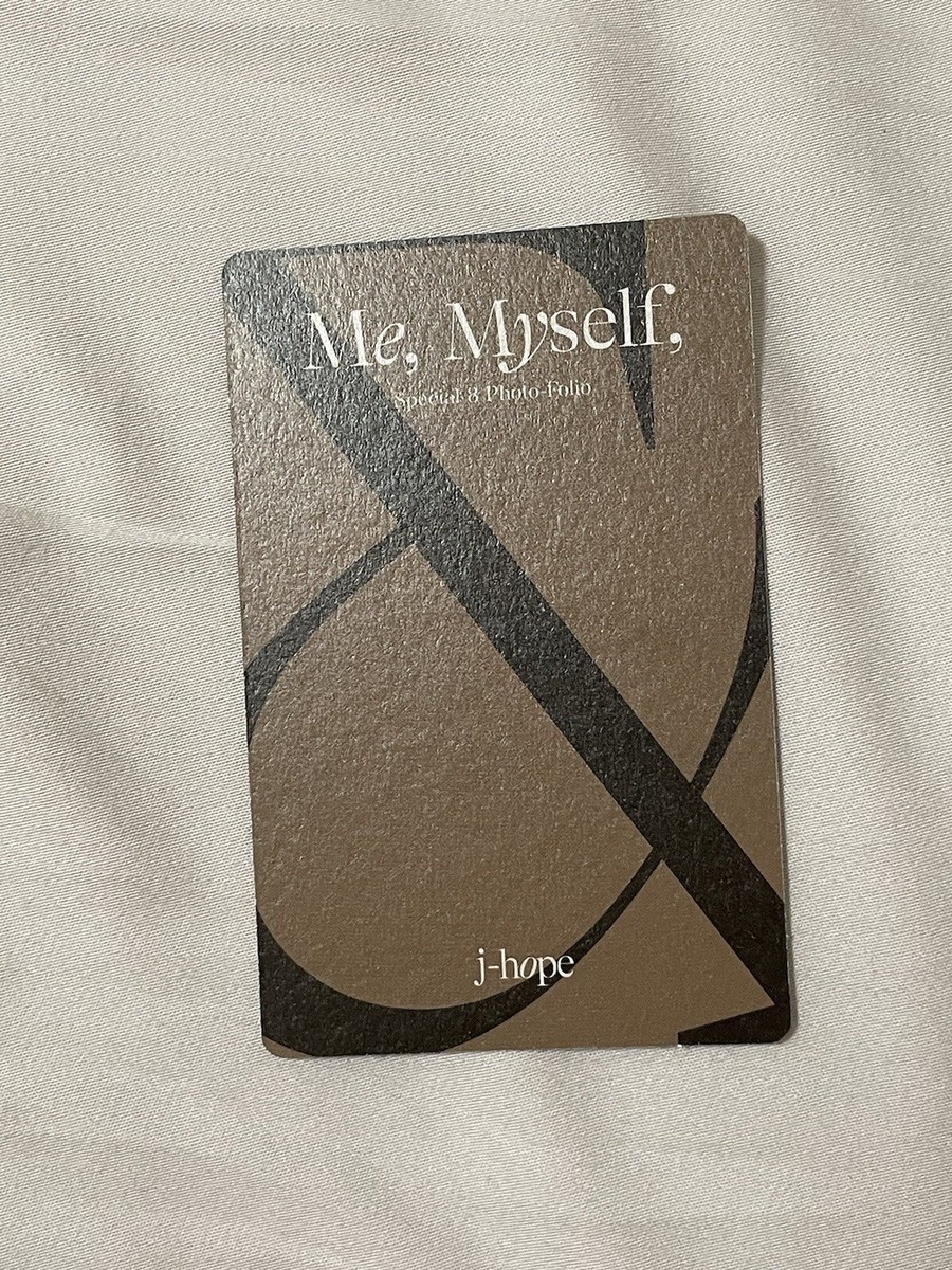 BTS ME MYSELF & J-HOPE SPECIAL 8 PHOTOFOLIO PHOTOBOOK PHOTOCARD PC