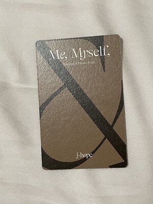 BTS ME MYSELF & J-HOPE SPECIAL 8 PHOTOFOLIO PHOTOBOOK PHOTOCARD PC