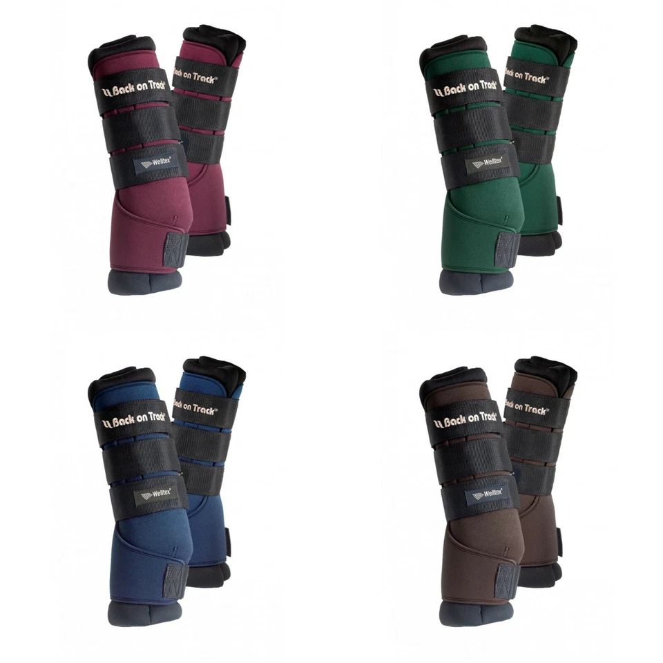 BACK ON TRACK Stallgamaschen ROYAL 1Paar NEU Welltex Gamaschen Wahl Größe+Farbe