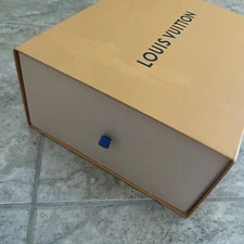 Authentic LOUIS VUITTON LV Empty Box 14 X 11. x 6in Stain On Box