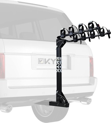 Secure and Stable Locking System for Car Receiver Articulated Bike Racks