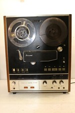 Sansui Sd-7000 Reel To Reel Tape Deck Recorder Powers On Rewinds Does Not Play