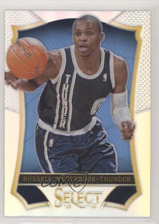 2013-14 Panini Select Silver Prizm Russell Westbrook #133 m1f
