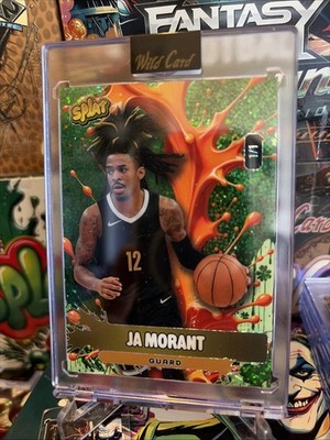 2026 Wild Card Splat Lucky Strike Ja Morant 1/1 Green Sparkle